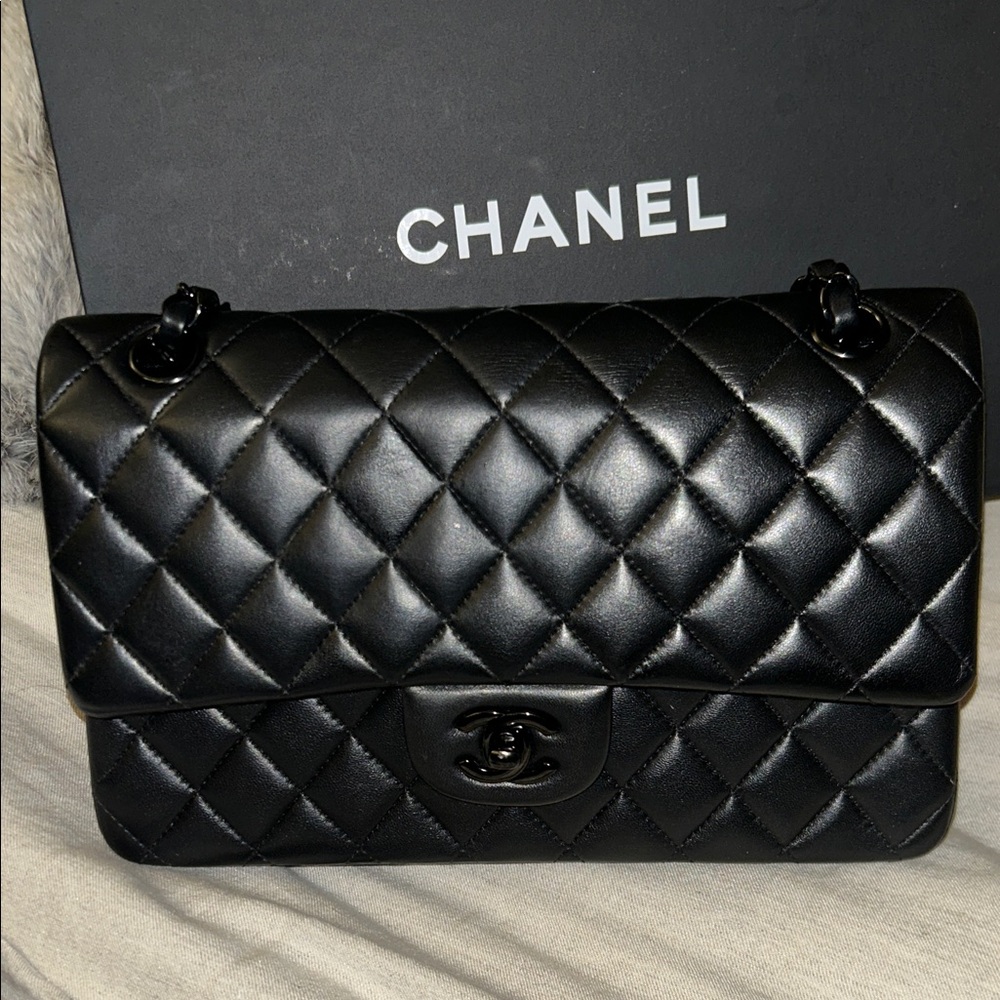 Chanel Classic Flap “ So Black “ Small - Picture 3 of 11